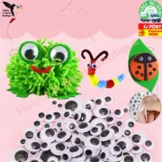 5-50mm Joggle Moveable Black Eye Wiggly Google Googly Eyes Craft Scrapbooking