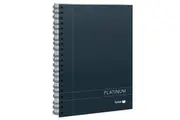 Spirax 401 Platinum Notebook A5 - Black