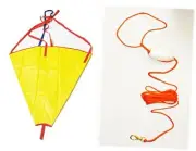 KUFA Trolling Drift Sock Sea Anchor with Line kit (SAC+SAR) (24" Sea Anchor