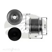 Gates Alternator Pulley - OAP7056