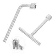 2pcs Ratchet Socket Torque Cycling Repair Spanner Hook Spanner