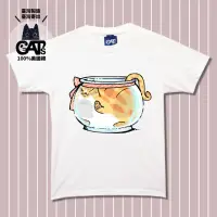 在飛比找蝦皮購物優惠-現貨+預購 MIT 魚缸 貓 純棉t/CAT's貓森/ 原創