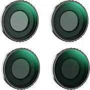 K&F Concept ND Filter Kit Compatible with DJI Osmo Action 4, ND8 ND16 ND32 ND64 4 Pack Light Reduction Exposure Control Optical Glass Filters with Multi-Layer Coating