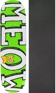 Meow Skateboards Logo 8.25" Skateboard Deck + griptape