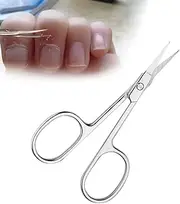 Nail Scissors for Women,Eyebrow and Nose Hair Scissors Men,Small Curved Nail Scissors for Toenails,Cuticle Scissor,Sharp Toe Nail-scissors for Thick Nails,for Family,Friends,Professionals