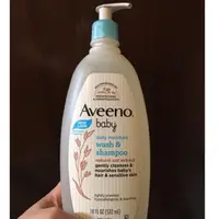 在飛比找蝦皮購物優惠-Aveeno  艾惟諾 寶寶天然燕麥沐浴洗髮精 532ml 