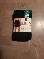 NEW Buffalo David Bitton Knit Boxers Men's Black 3 Pack Cotton Modal Stretch,XL