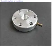 Vintage OS Max Cooling Head for .65 .60 ? ?RSR-M Marine Engine RC Boat Old Stock