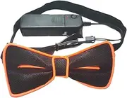 [Generic] LED Lighted Bow Tie, Glow in the Dark Bow Tie - Adjustable Luminous Bow Tie - Novelty LED Illuminated Bow Tie, Funny Neon LED Bow Tie for Bright Parties, Halloween, Festival