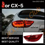 For Mazda CX5 2013 14 15 2016 LED Tail lights Assembly Red LED Rear Brake Lamps (for: Mazda)