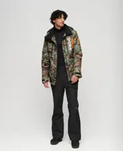 Ski Ultimate Rescue Jacket | Woodland Green Camo