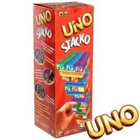 在飛比找蝦皮購物優惠-現貨*小熊正版桌遊* Mattel UNO Stacko U