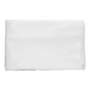 Ecology Cotton Tableware Elegant Fray Dining Tablecloth Napkin 240cm White
