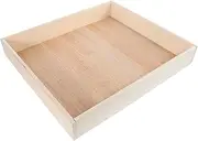BESPORTBLE Versatile Square Mini Sandbox Storage Box Pit for Toddlers Play Organize Toys Safe Playtime