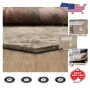 Green Label Certified Non-Slip Rug Pad 5'9" x 9' - Plush Comfort & Protection