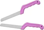 2pcs Floral Mud Cutters Stainless Steel Flower Mud Cutting Tool for Floral Arrangement Supplies Pracitical Cutting Tool for Home Party Decorations