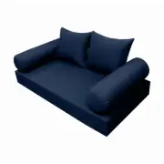 |COVER ONLY| Style 4 Full Knife Edge Daybed Mattress Bolster Pillow Covers AD101