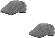 [SUPVOX] Pcs Beret Hat for Unisex Fisherman Beanie Hat Wool Beret Cap Decorative for Men Women