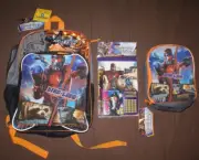 Marvel Guardians Of The Galaxy Vol. 1 School Backpack Lunch Box Calculator Set