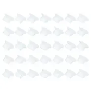 35pcs Phone Micro USB Port Plugs Covers Dust Protector for Micro USB End, Clear