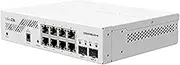 Mikrotik CSS610-8G-2S+IN 8-Port Gigabit Ethernet Switch with 10G Fiber Connectivity, Plastic Case