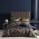 Grace by Linen House Verity Quilt Cover/Pillowcase Set Home ding Navy