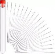 20Pcs Pieces Beading Needles,Seed Beads Needles Big Eye Beading Needles