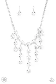 Paparazzi Spotlight Stunner - White Necklace NWT