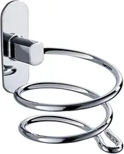HONMEET Hair Dryer Holding Rack Bathroom Wall-mounted Storage Shelf Waterproof Anti-slip