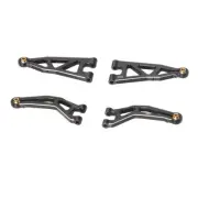 KYX Metal Front upper&lower Suspension Arm for RC Arrma 1/18 Granite Typhon Grom