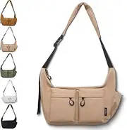 Dallaswind Large Capacity Messenger Canvas Bag, 2025 New Vintage Water Resistant Satchel, Unisex Crossbody Shoulder Purse