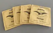 4 Sets of Aquila Baritone Ukulele Strings