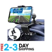 360 Degree Rotation Car Phone Mount - Non-Slip Dashboard Holder for 4-7'' Phones