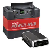 Projecta PH125 12V Portable Power-Hub & IDC25 Automatic 9-32V 25A 3 Stage DC/Solar Bat