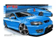 FPV UTES BF BF TORNADO BIONIC A2 FRAMED PRINT (FV267)