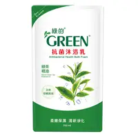 在飛比找PChome24h購物優惠-綠的GREEN 抗菌沐浴乳-綠茶精油700ml*1