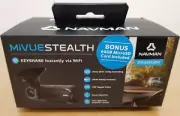 NAVMAN MiVue STEALTH Dashcam FREE 64GB Micro SD Card QHD 1440p Video Recording