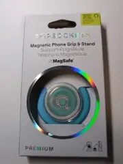 Popsockets Premium MAGSAFE OPALESCENT BLUE TRANSLUCENT Phone Grip & Stand NEW