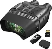 HEXEUM Night Vision Goggles Night Vision Binoculars for Adults - Digital Infrared Binoculars can Save Photo and Video with 32GB Memory Card