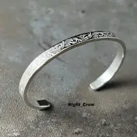 在飛比找蝦皮購物優惠-夜鴉 §Silver Bracelet With Totem