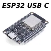 ESP32 USB C Compact Wifi+Bluetooth Development Board 2.4GHz AU - 30 Pin