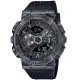 【CASIO 卡西歐】G-SHOCK 復古未來銅色質感 金屬錶殼 人氣雙顯 黑_GM-110VB-1A_48.8mm