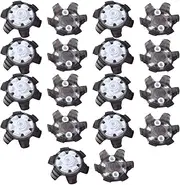 Tktouci Golf Spikes Replacement - 18X Spikes for Golf Shoes - 18X Lightweight Sneakers Studs Accessories for Sprinting Field Tennis Jumping Trail Road Training