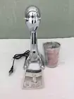 NEW Vintage Chrome Hamilton Beach Drink Master Milk Shake Maker Mixer 730C NWOB