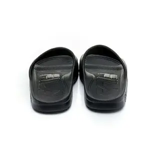 Fila Sleek Slide [4-S326U-000] 男女鞋 運動 涼鞋 拖鞋 休閒 舒適 輕量 防水 黑