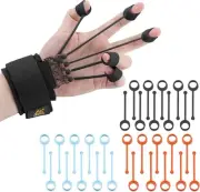 Finger Strengthener Stroke Recovery Physical Therapy Enhanced Kit - Black