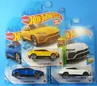 HOT WHEELS 3-17 LAMBORGHINI URUS 2020 EXOTICS & 2021 FACTORY FRESH FREE S&H 1/64