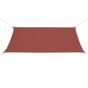 Coolaroo 451608 11 ft. 10 in. Ready to Hang Shade Sail Tri Brick