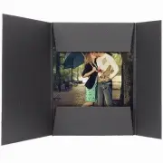 Black Presentation Folders For 8x10 25 Pack (Same Shipping Any Qty)
