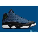 【正品】AIR JORDAN 13RETRO AJ13黑藍海軍藍高幫男子籃球鞋DJ5982-400男鞋